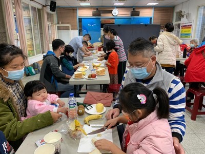 愛與健康幸福家庭-親子食作‧食在有趣，家庭手作情形