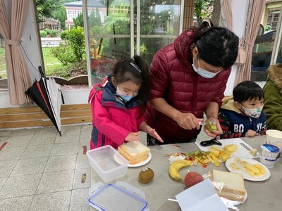 愛與健康幸福家庭-親子食作‧食在有趣，家庭手作情形