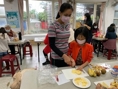 愛與健康幸福家庭-親子食作‧食在有趣，家庭手作情形