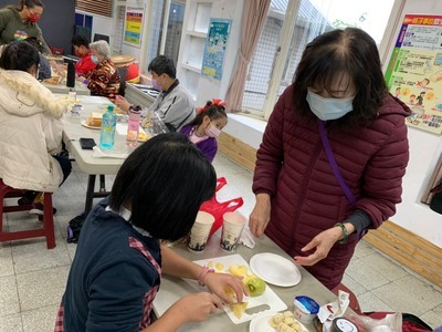 愛與健康幸福家庭-親子食作‧食在有趣，家庭手作情形