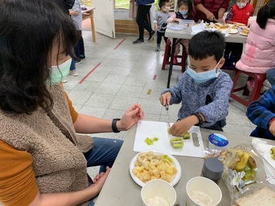 愛與健康幸福家庭-親子食作‧食在有趣，家庭手作情形
